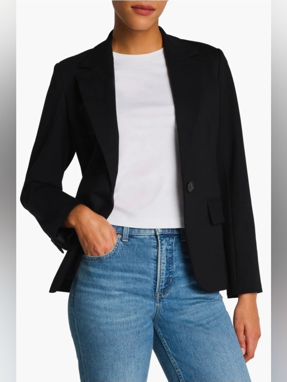 Spanx Classic Blazer in classic black Size M